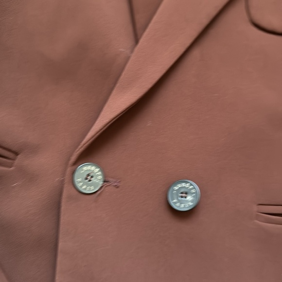 Sandro rich terracotta brown blazer - Picture 3 of 6